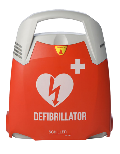 Defibriliatorius Shiller FRED PA-1 (trys kalbos: lietuvių k., anglų k., rusų k., garantija 10 metų)