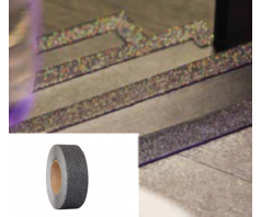 Mehlhose juosta apsauganti nuo slydimo, dydis: 18,3mx5cm, spalva: blizgi juoda