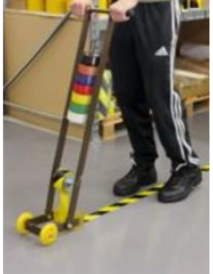 Mehlhose juostų klijavimo aparatas