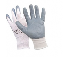 Pirštinės megztos FF HS-04-001, aplietos nitrilu