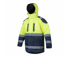 Striukė gero matomumo KAUKAZ Hi-Viz geltona/mėlyna