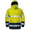 Striukė Sir Safety MICROLINES gero matomumo, nedegi, antistatinė spalva: geltona/t.mėlyna