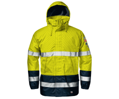 Striukė Sir Safety MICROLINES gero matomumo, nedegi, antistatinė spalva: geltona/t.mėlyna