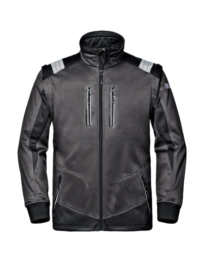 Striukė softshell Sir Safety Systems STARFLEX antracito/juoda