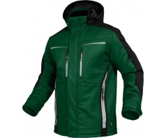 Striukė Triuso FLEXI21 Šilta Softshell, tamsiai žalia/juoda