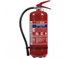 Gesintuvas miltelinis MG-6 ABC, su manometru