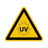 Įspėjamasis ženklas UV spinduliavimas