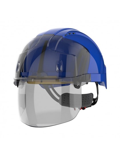 Šalmas EVO® VISTAshield® su integruotu veido skydeliu
