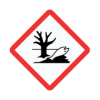 Ženklas Cheminės medžiagos, Aplinkai pavojinga cheminė medžiaga, lipdukas.