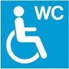 Ženklas sanitarinis mazgas WC neįgaliesiems